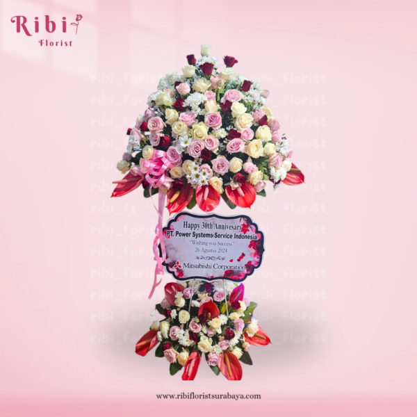 STANDING FLOWERS ANNIVERSARY