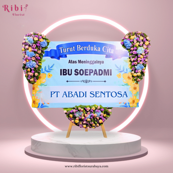 Papan Bunga Duka Cita Custom
